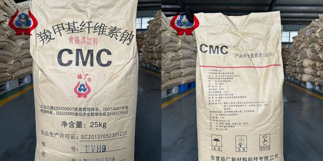 Weiß oder hellgelbes Pulver CMC Zahnpasta mit Viskosität 400 MiN Stabilisatoren Verdickungsmittel